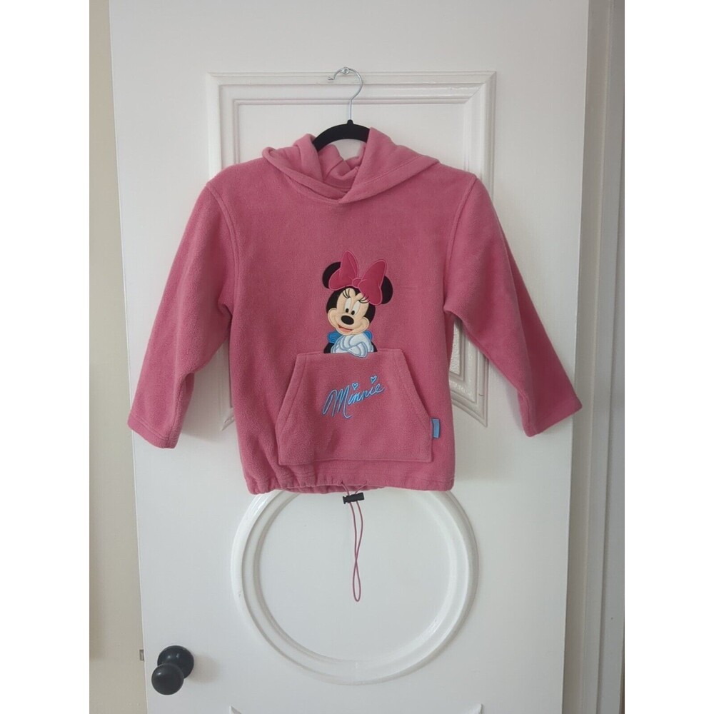 Disneyland Resort Paris Disney Hoody woman 8 Minnie Mouse Soft Fleece Pink